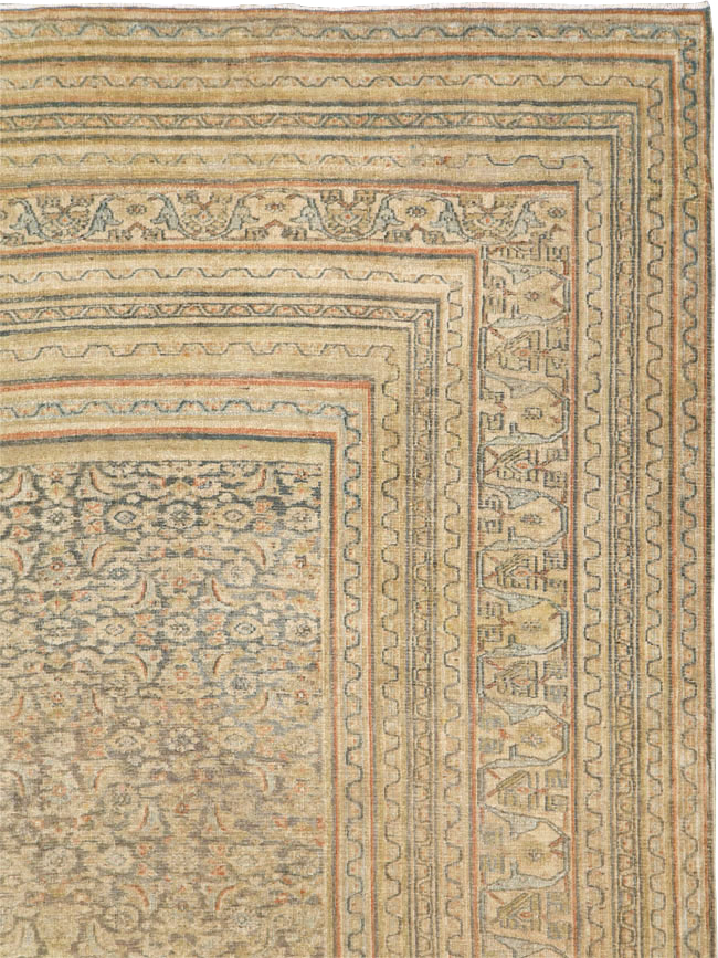 Antique Persian Dorokhsh Gallery Carpet, No.23813 - Gss