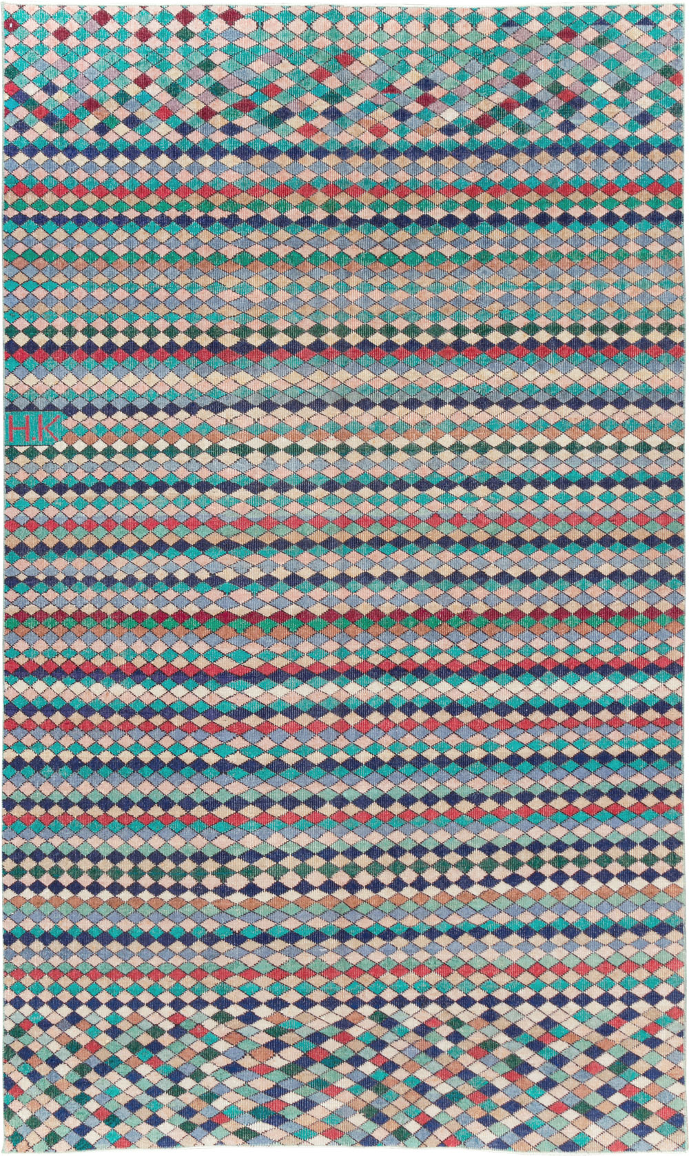 Vintage Turkish Anatolian Carpet, No.23815 - Gss