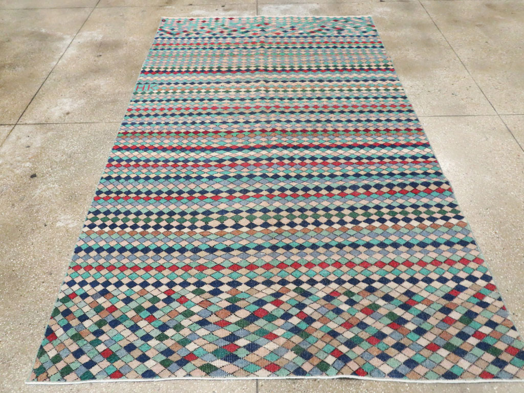 Vintage Turkish Anatolian Carpet, No.23815 - Gss