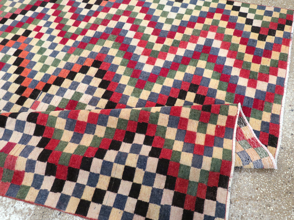 Vintage Turkish Anatolian Accent Carpet, No.23816 - Gss