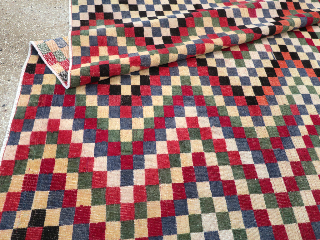 Vintage Turkish Anatolian Accent Carpet, No.23816 - Gss