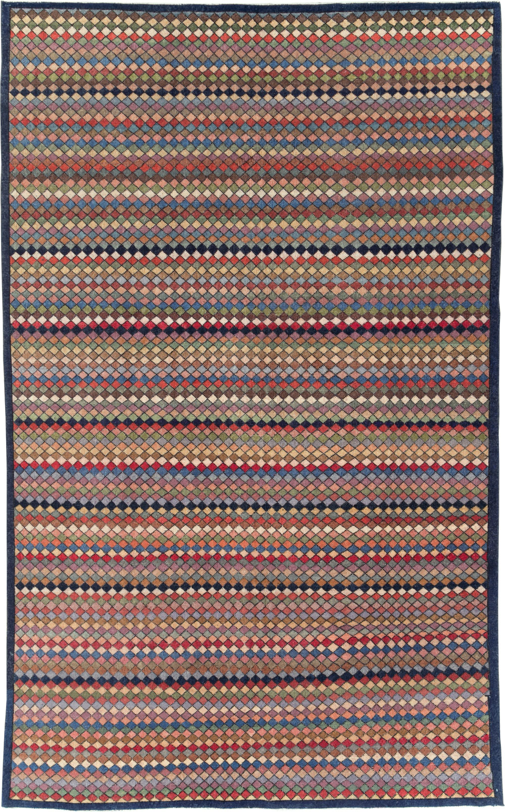 Vintage Turkish Anatolian Accent Carpet, No.23820 - Gss