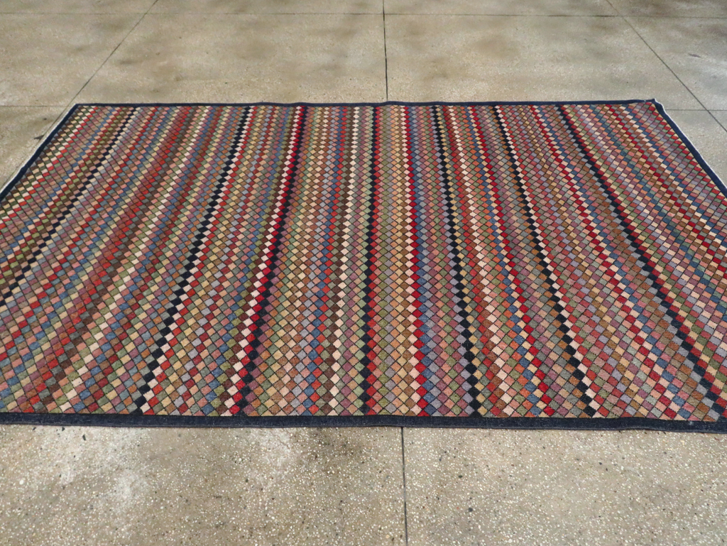 Vintage Turkish Anatolian Accent Carpet, No.23820 - Gss
