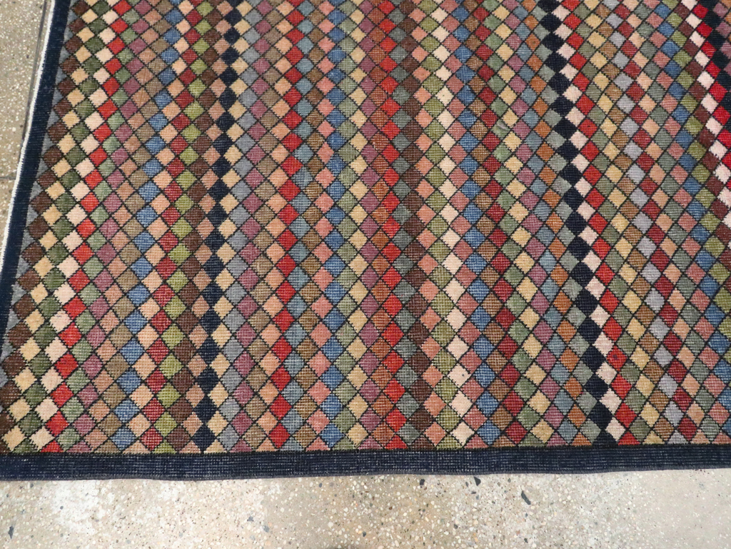 Vintage Turkish Anatolian Accent Carpet, No.23820 - Gss