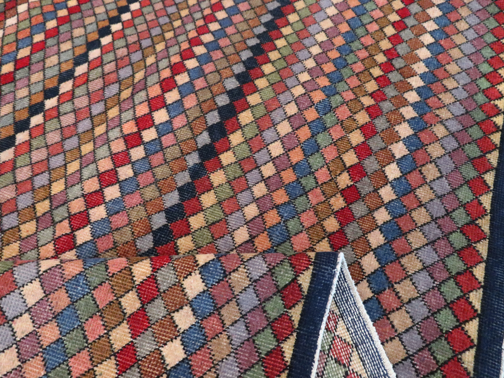 Vintage Turkish Anatolian Accent Carpet, No.23820 - Gss