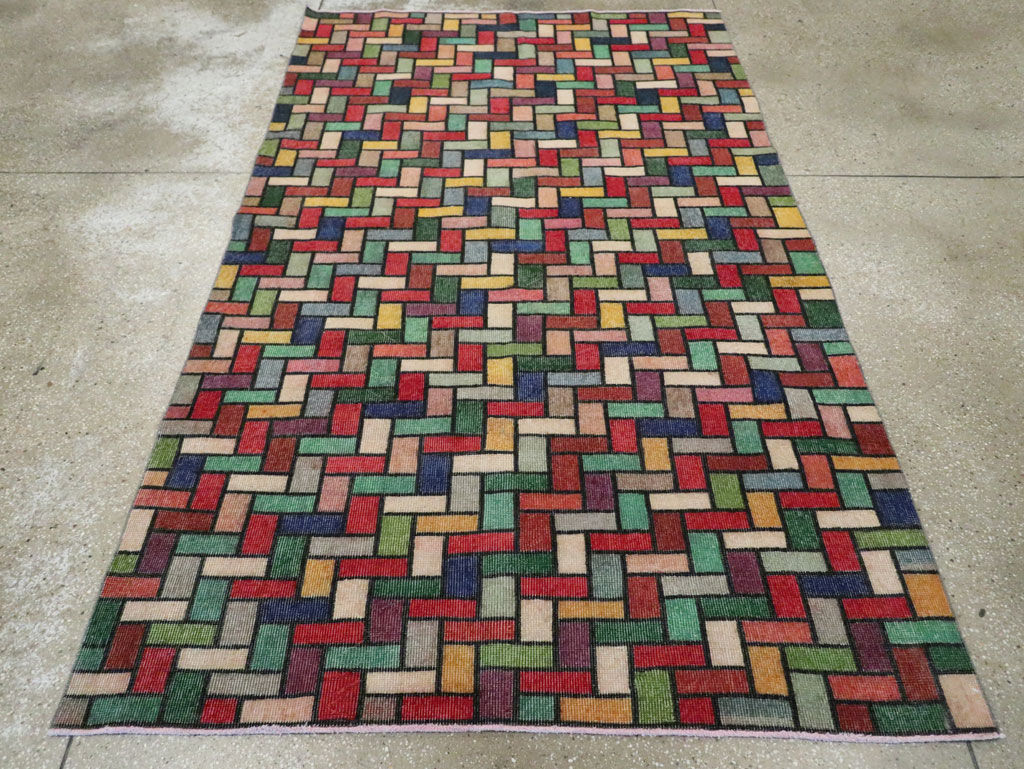 Vintage Turkish Anatolian Rug, No.23821 - Gss