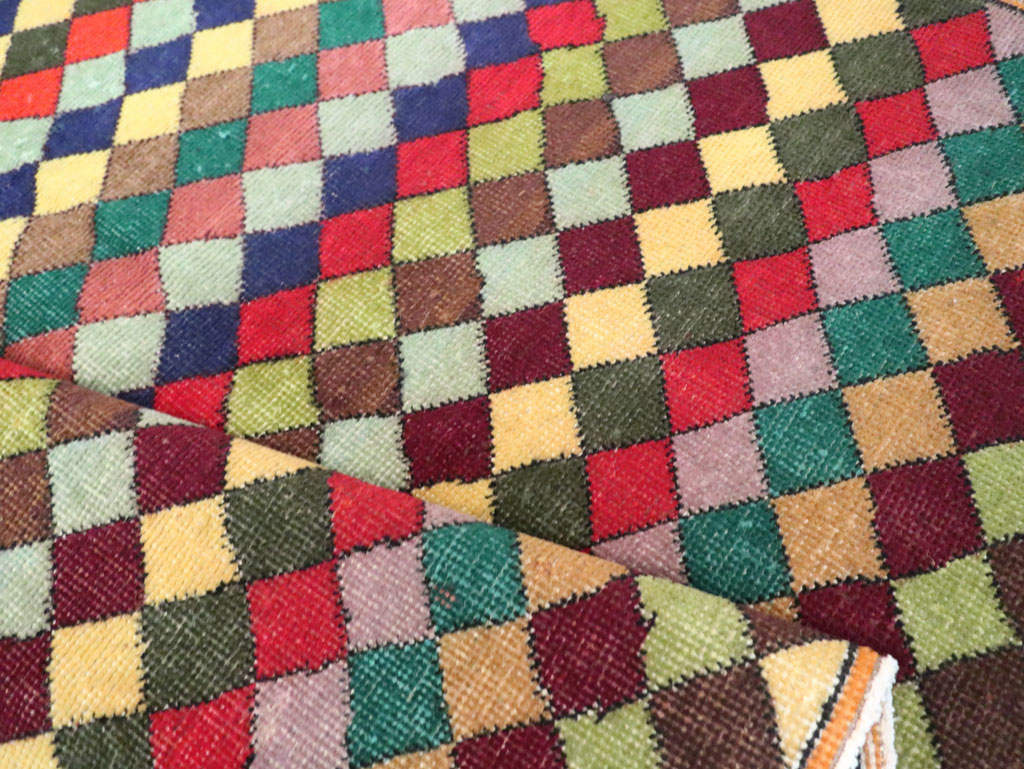 Vintage Turkish Anatolian Accent Rug, No.23825 - Gss