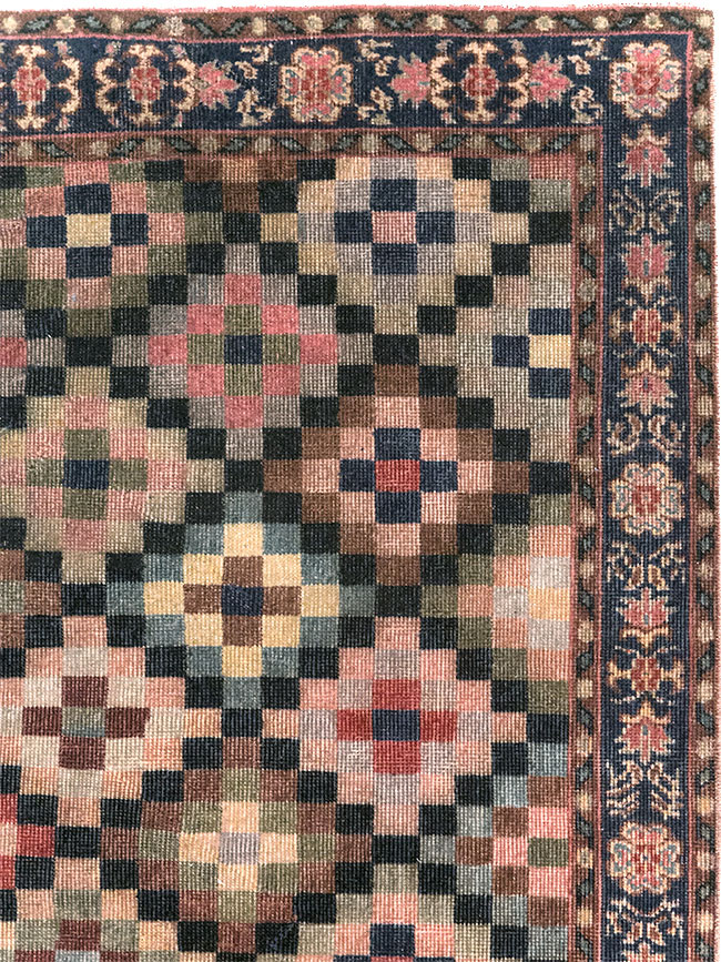 Vintage Turkish Anatolian Wide Gallery Runner, No.23826 - Gss