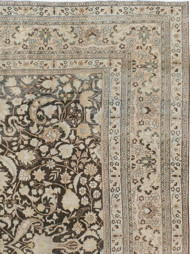 Antique Persian Mashad Carpet, No.23869 - Gss