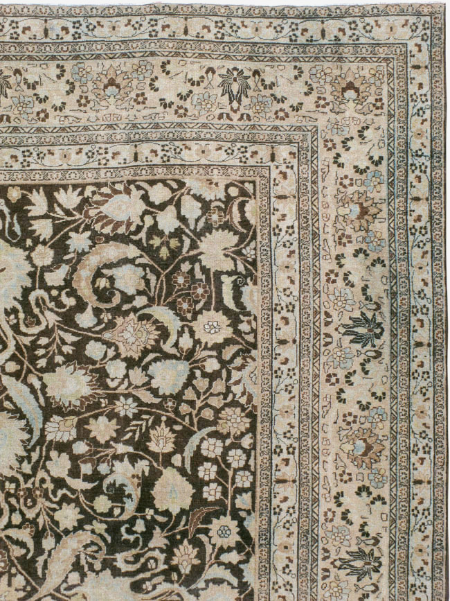 Antique Persian Mashad Carpet, No.23869 - Gss