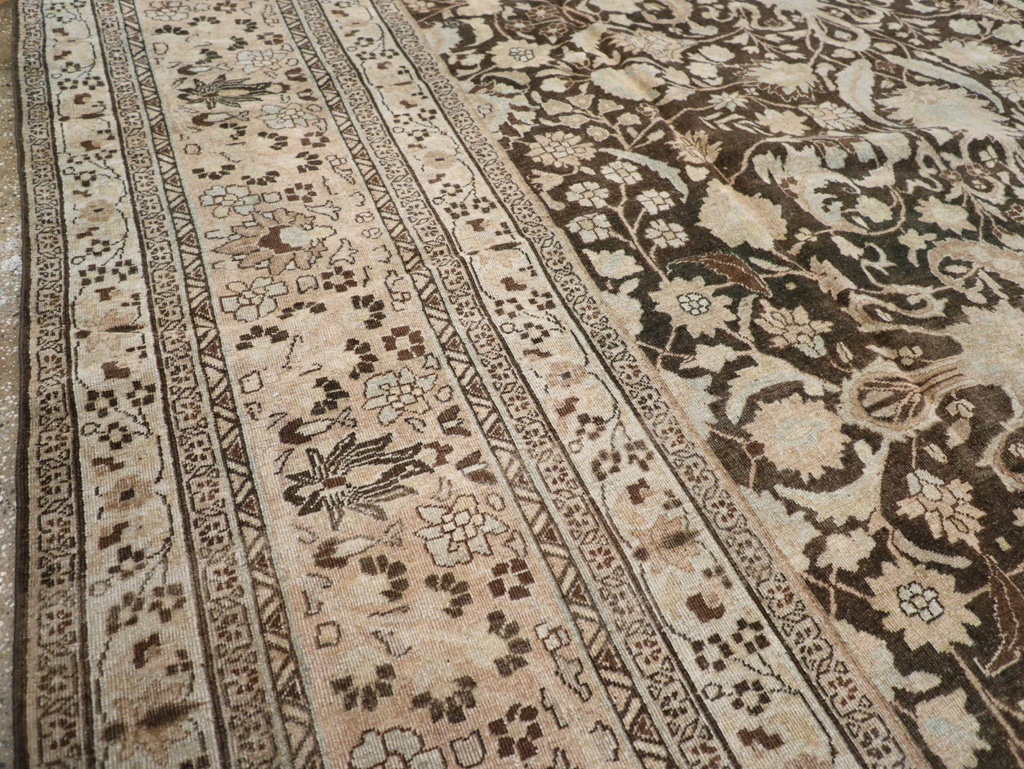 Antique Persian Mashad Carpet, No.23869 - Gss