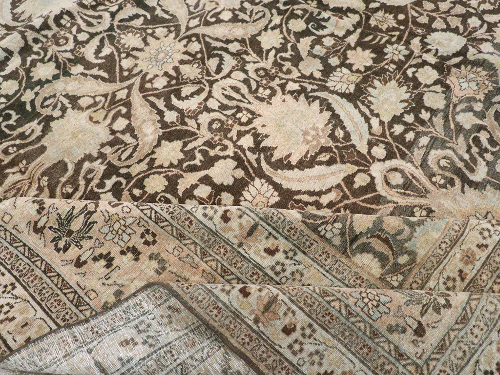 Antique Persian Mashad Carpet, No.23869 - Gss