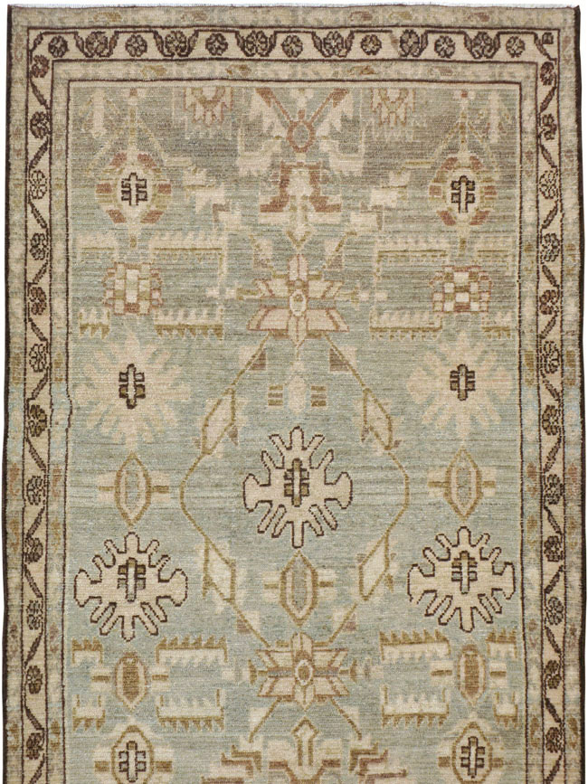 Vintage Persian Malayer Runner, No.23873 - Gss