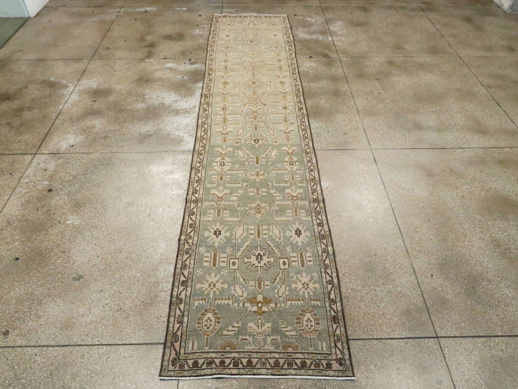 Vintage Persian Malayer Runner, No.23873 - Gss