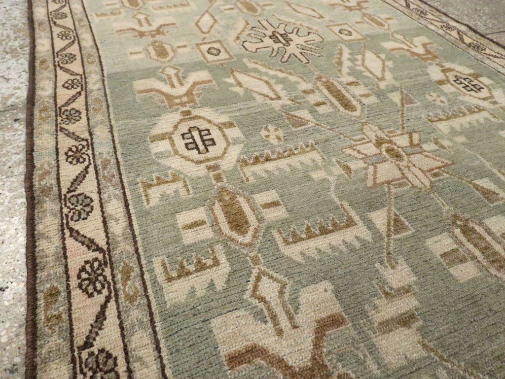 Vintage Persian Malayer Runner, No.23873 - Gss