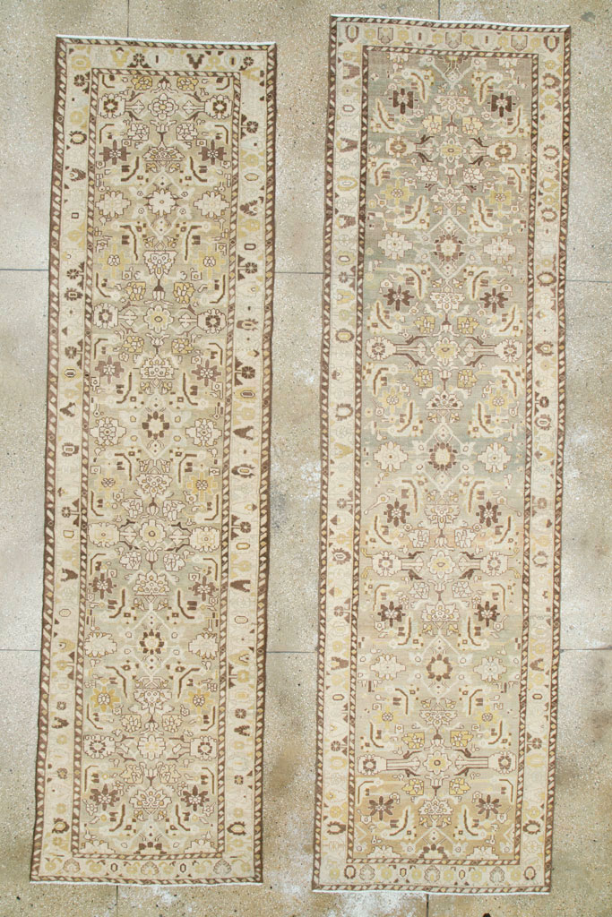 Vintage Persian Malayer Runner (Pair: 2 of 2), No.23878 - Gss