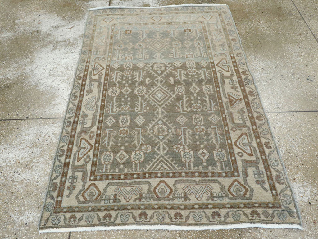 Vintage Persian Malayer Rug, No.23879 - Gss