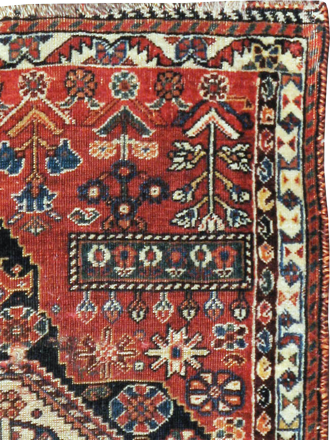 Antique Persian Afshar Sampler Rug, No.23895 - Gss