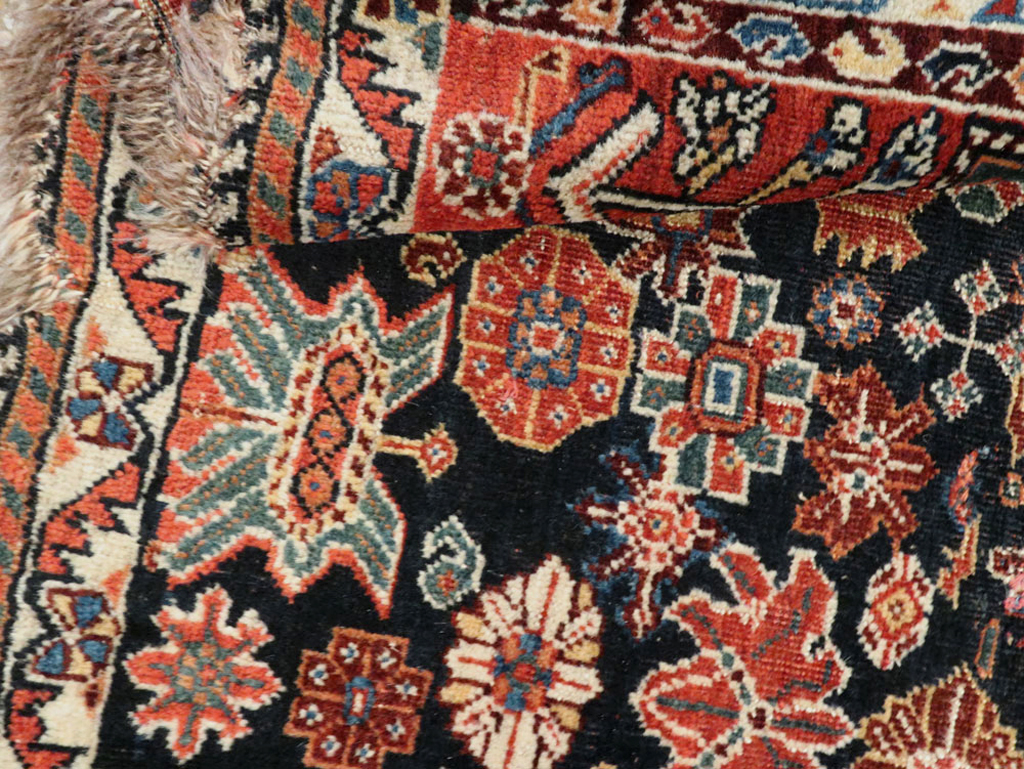 Antique Persian Afshar Sampler Rug, No.23895 - Gss