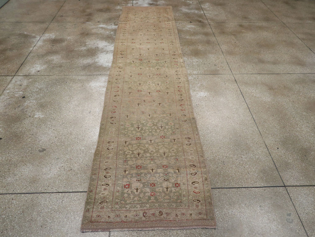 Antique Persian Bidjar Runner, No.23903 - Gss