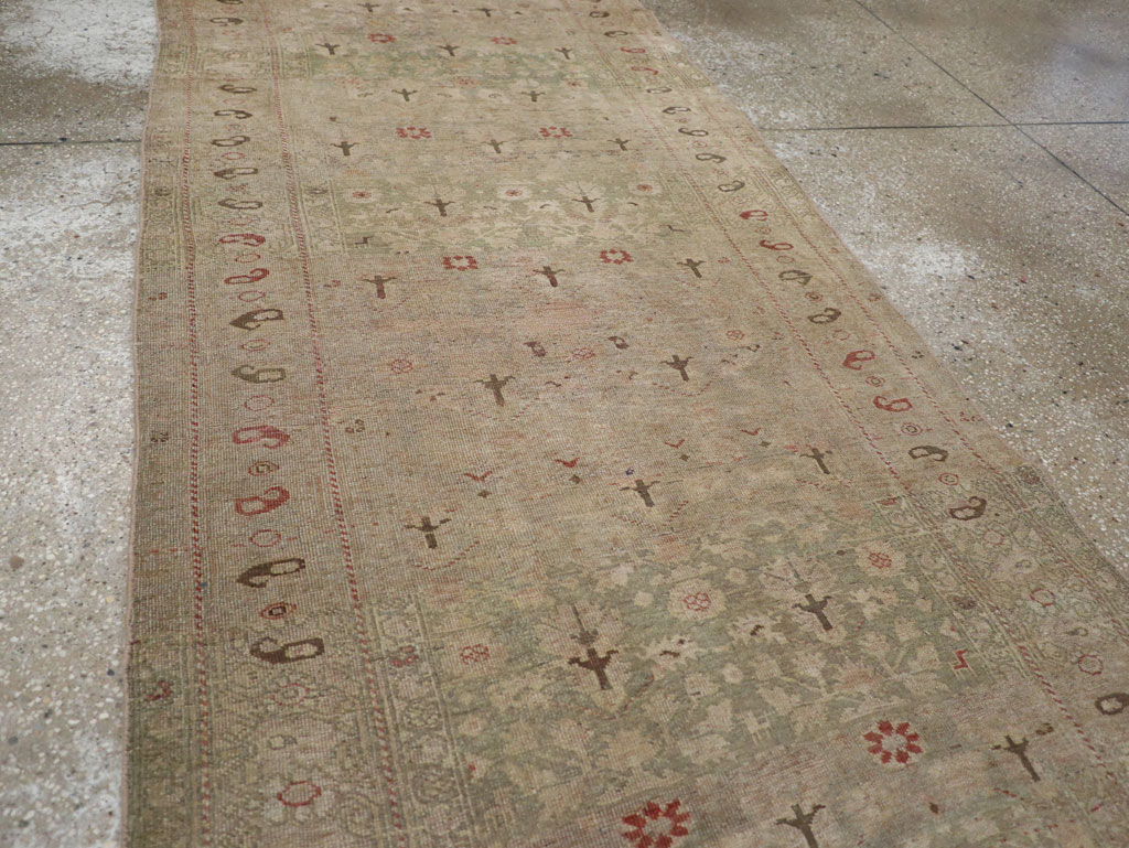 Antique Persian Bidjar Runner, No.23903 - Gss