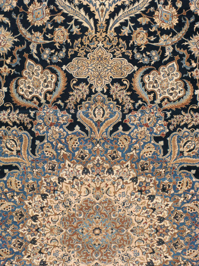 Persian Nain Oversize Carpet, No.23904 - Gss