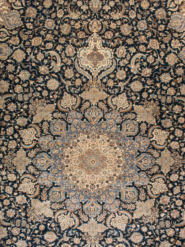 Persian Nain Oversize Carpet, No.23904 - Gss