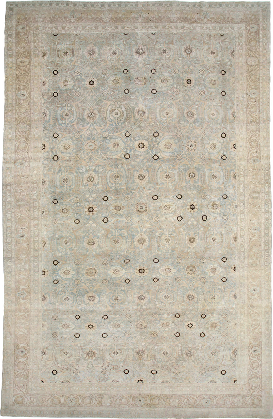 Antique Tabriz Persian Carpet, No.23907 - Gss