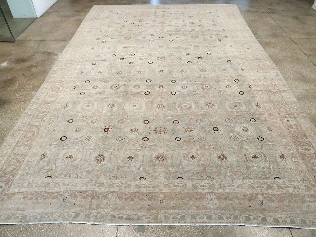 Antique Tabriz Persian Carpet, No.23907 - Gss