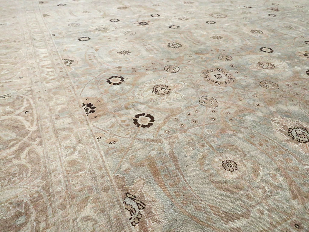 Antique Tabriz Persian Carpet, No.23907 - Gss