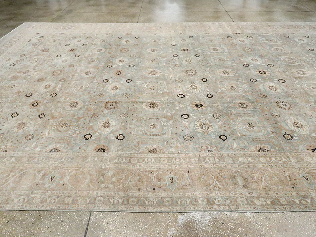 Antique Tabriz Persian Carpet, No.23907 - Gss