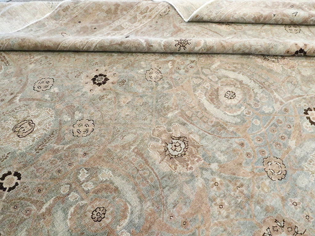 Antique Tabriz Persian Carpet, No.23907 - Gss