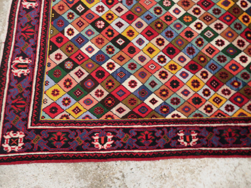 Vintage Persian Joshegan Rug, No.23916 - Gss