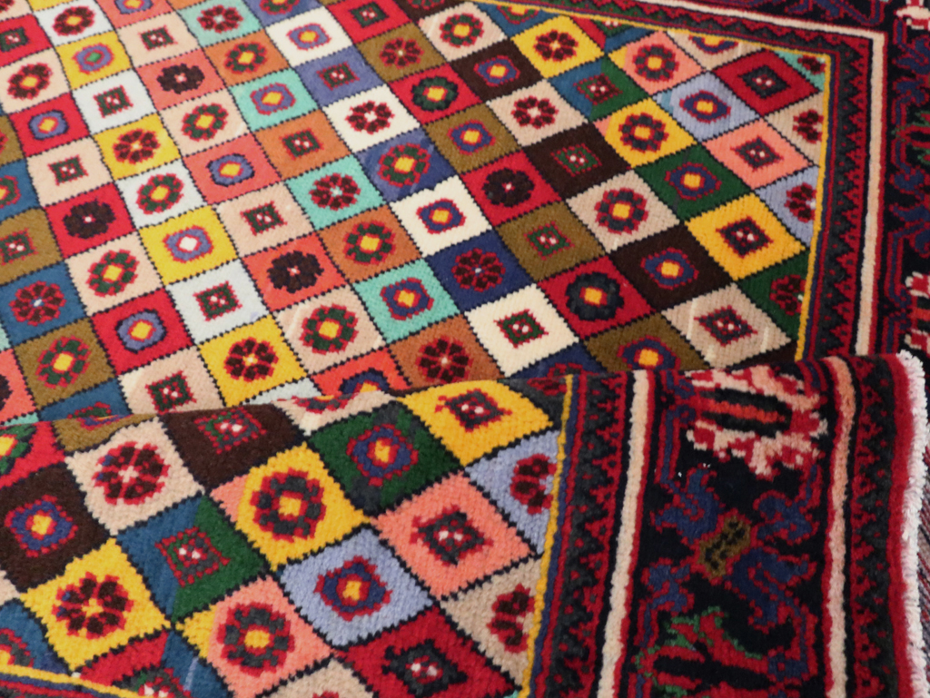 Vintage Persian Joshegan Rug, No.23916 - Gss