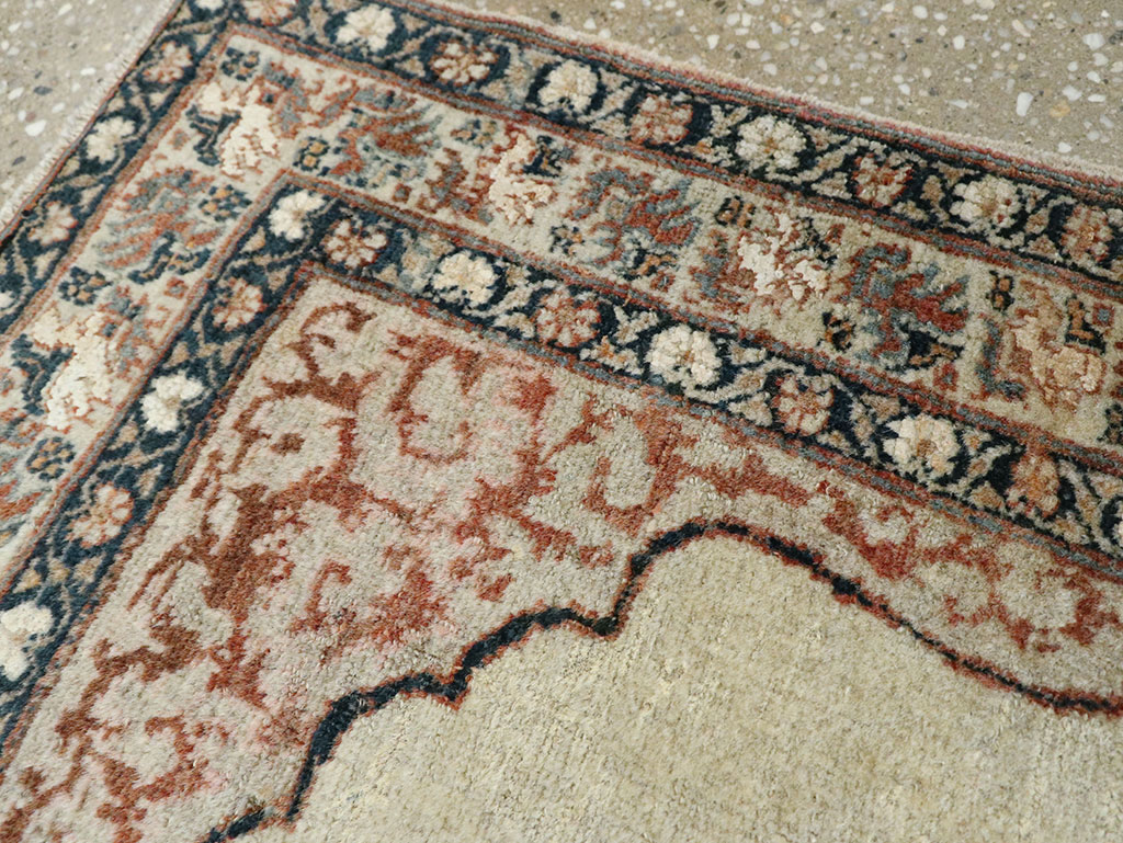 Antique Persian Tabriz Hagi Jalili Rug, No.23925 - Gss