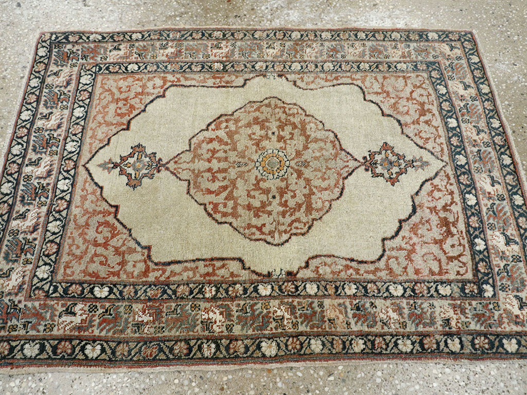 Antique Persian Tabriz Hagi Jalili Rug, No.23925 - Gss