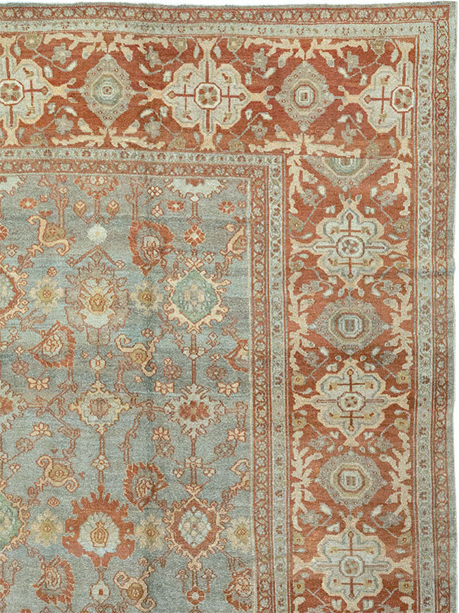 Antique Persian Bibikabad Carpet, No.23926 - Gss