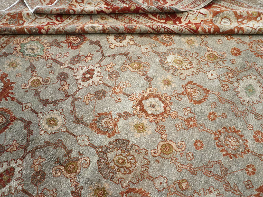 Antique Persian Bibikabad Carpet, No.23926 - Gss