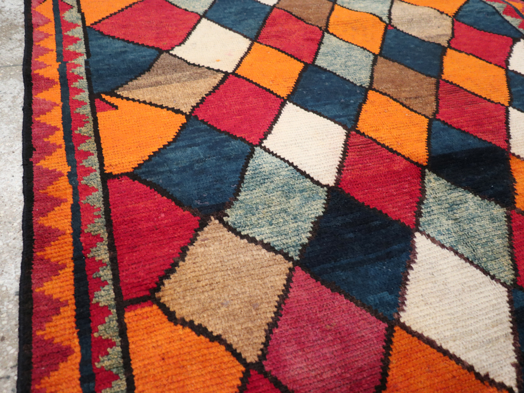 Vintage Persian Gabbeh Rug, No.23929 - Gss
