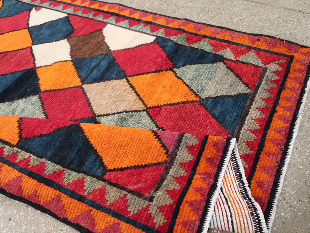 Vintage Persian Gabbeh Rug, No.23929 - Gss