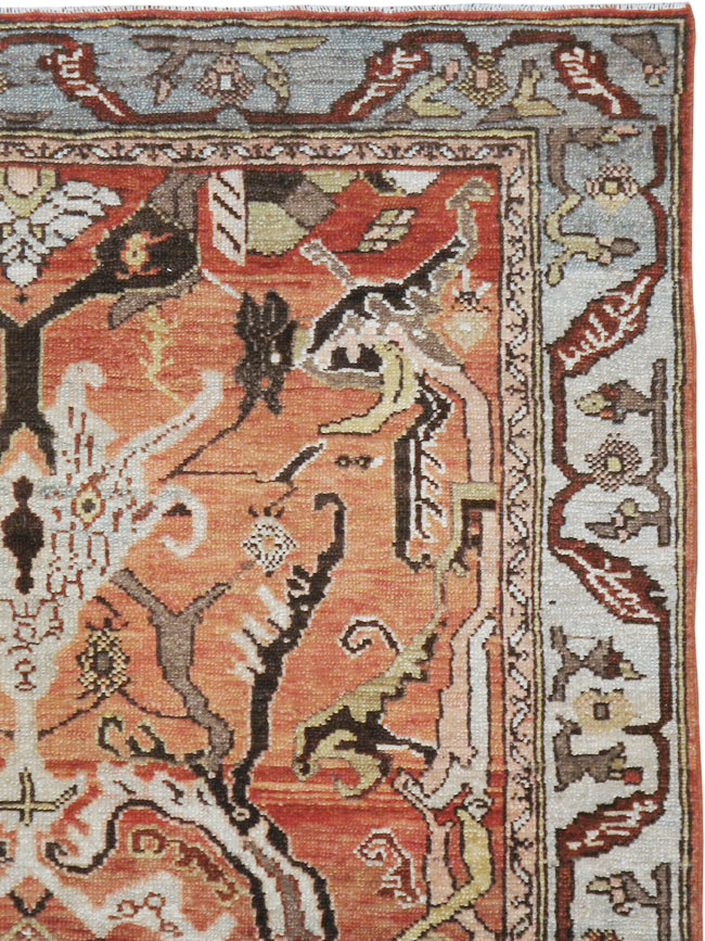 Antique Persian Malayer Rug, No.23930 - Gss