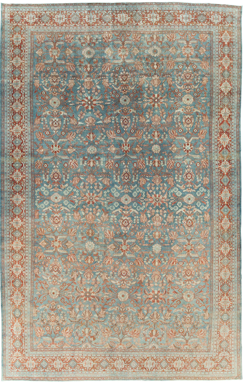 Antique Persian Bibikabad Oversize Carpet, No.23937 - Gss