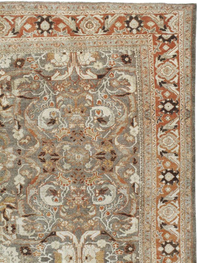 Antique Persian Mahal Carpet, No.23941 - Gss
