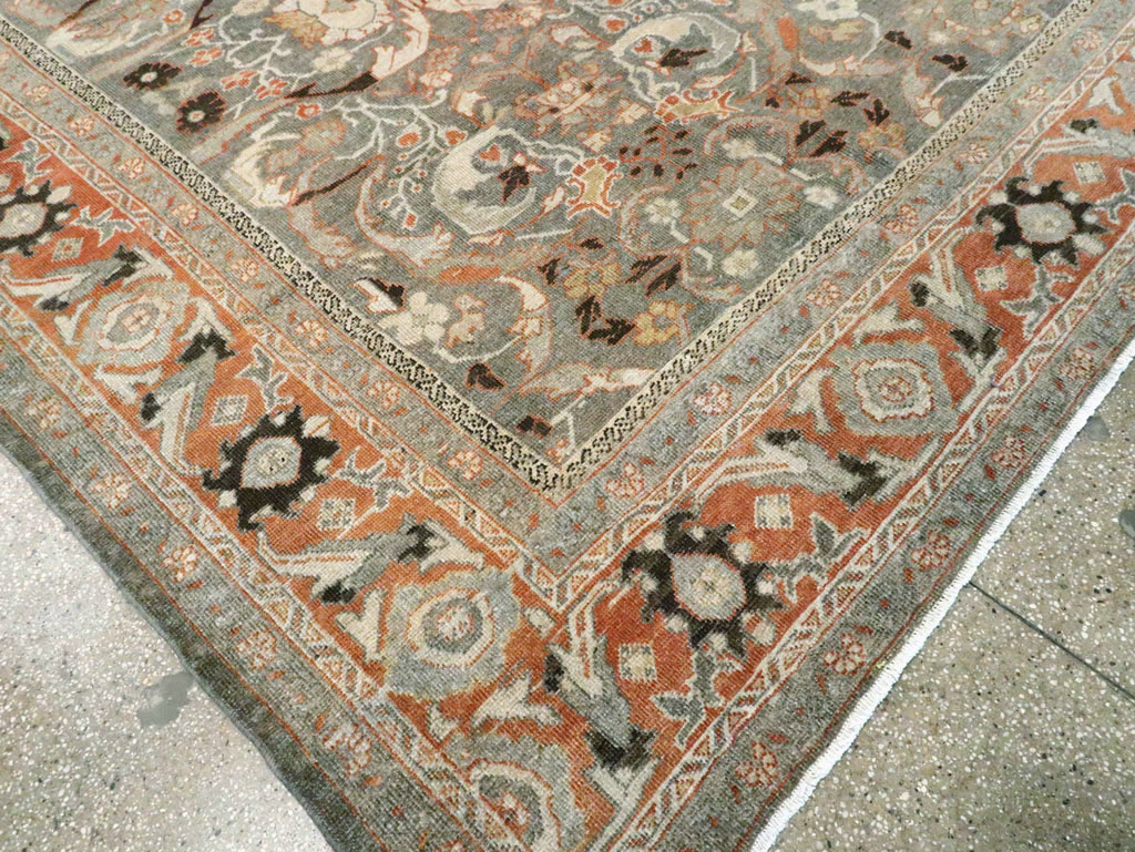 Antique Persian Mahal Carpet, No.23941 - Gss