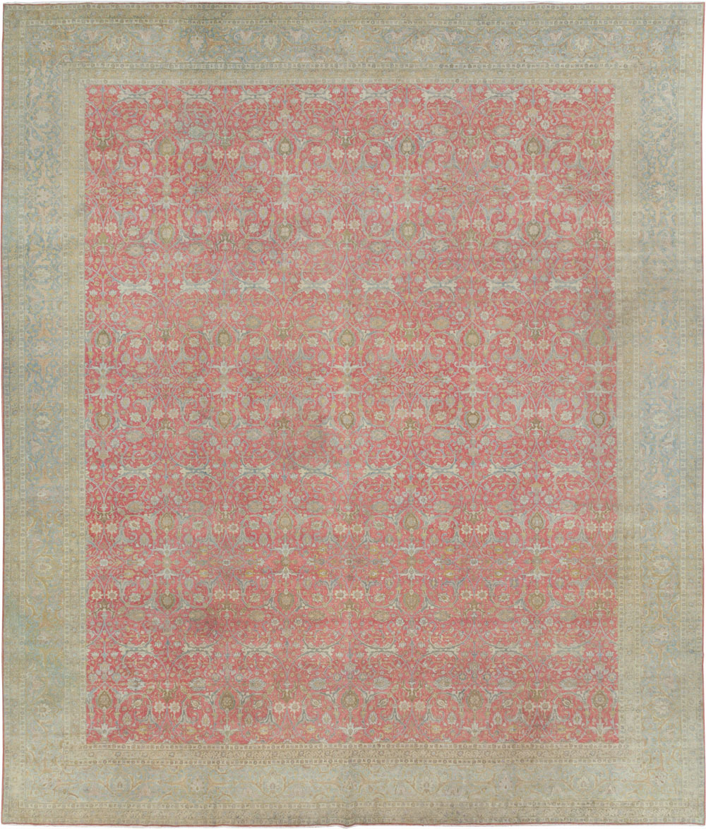 Antique Persian Tabriz Carpet, No.23943 - Gss