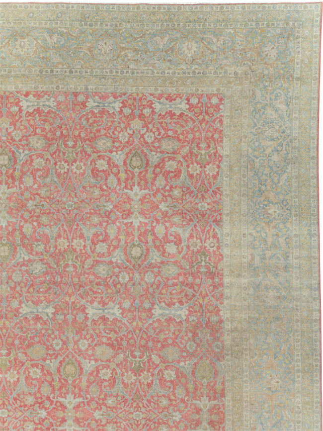 Antique Persian Tabriz Carpet, No.23943 - Gss