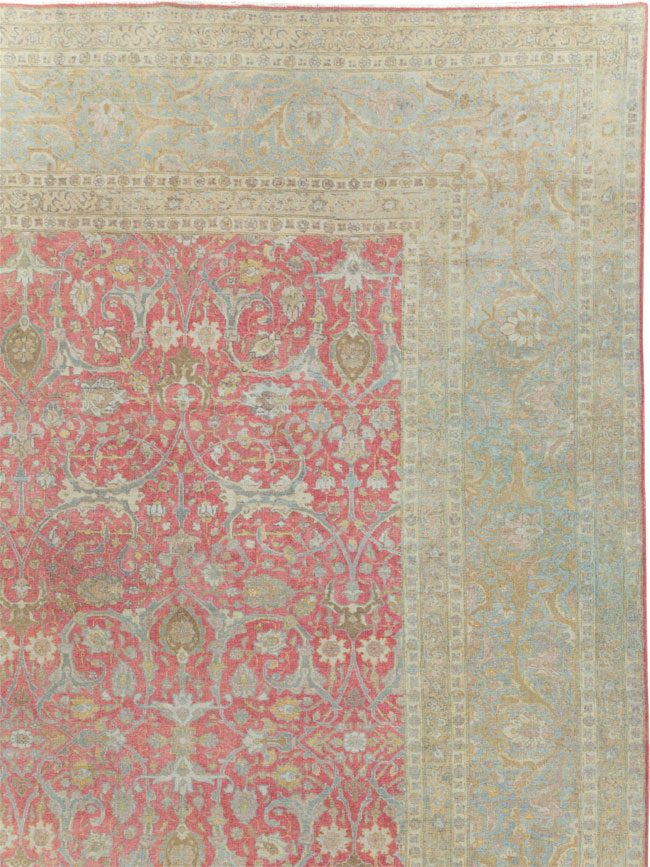 Antique Persian Tabriz Carpet, No.23943 - Gss