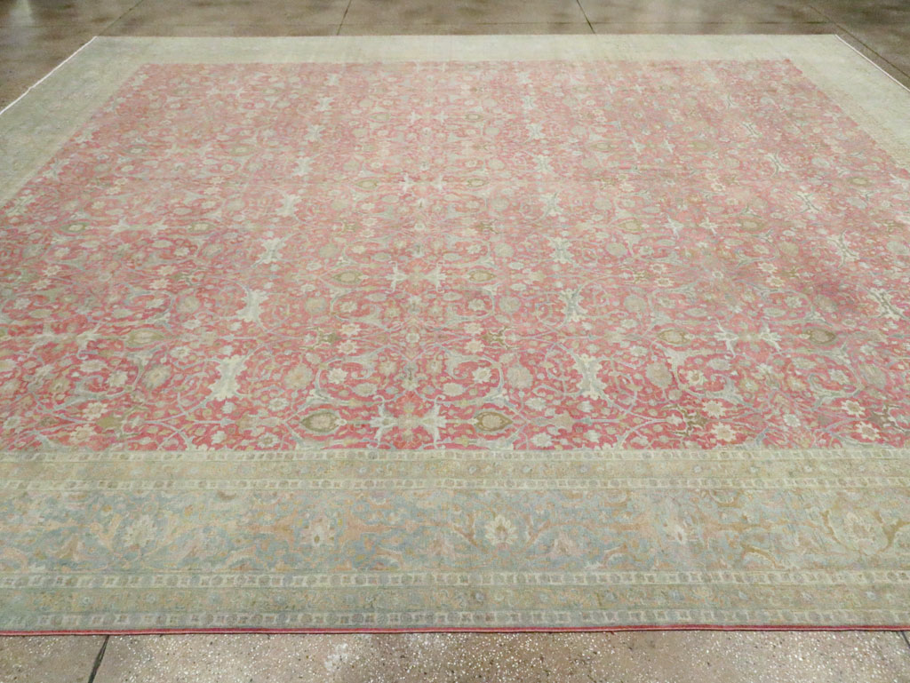 Antique Persian Tabriz Carpet, No.23943 - Gss