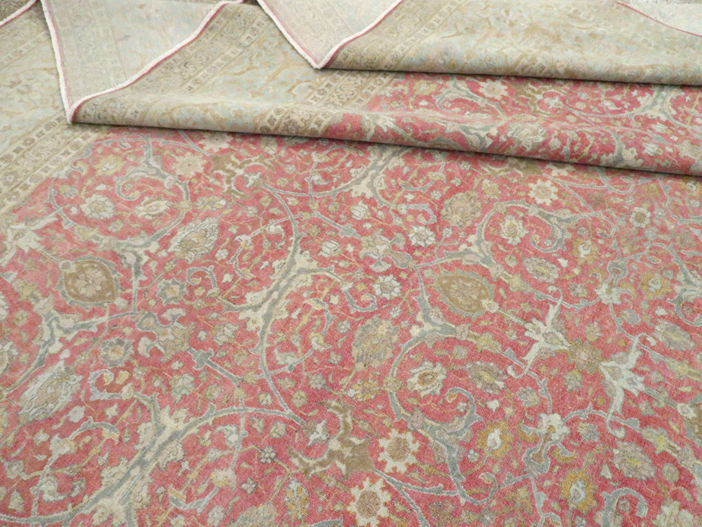 Antique Persian Tabriz Carpet, No.23943 - Gss