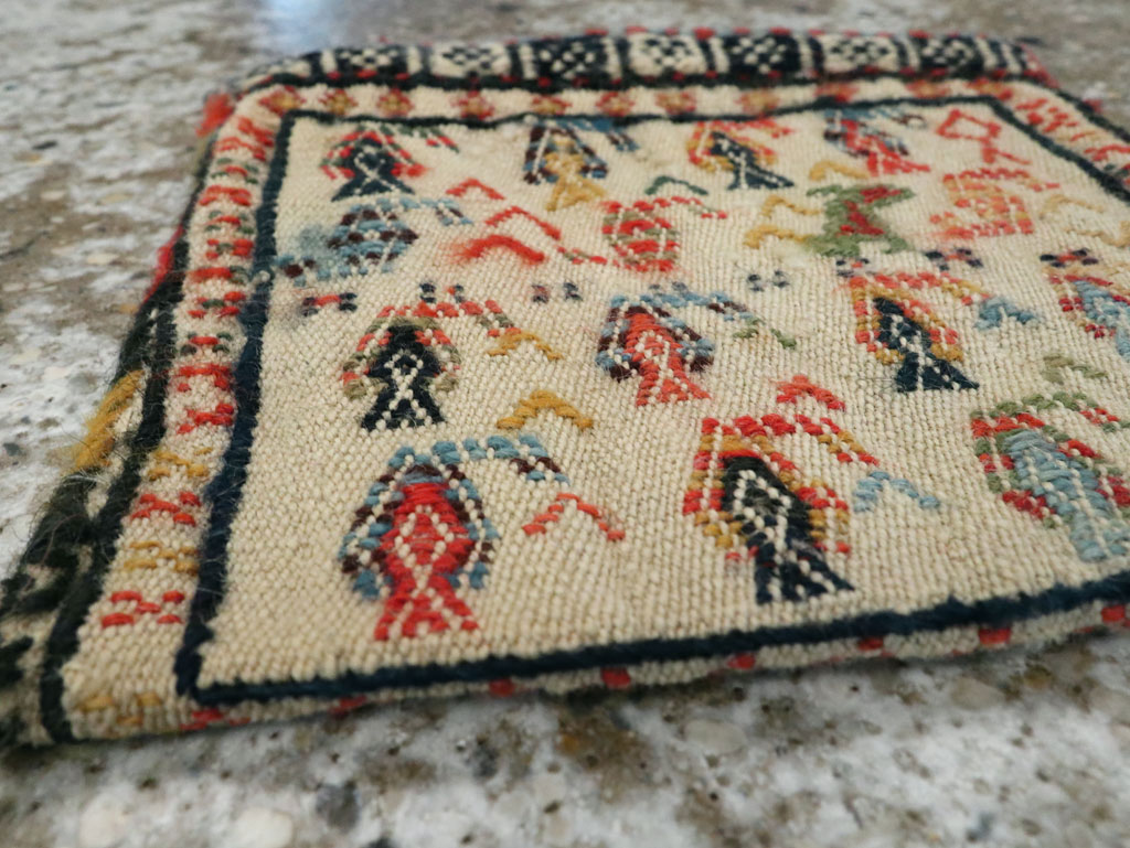 Vintage Persian Qashqai Tribal Bag, No.23945 - Gss